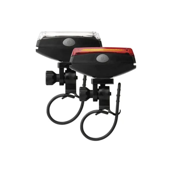 EMOS LED predné + zadné sviet. na bicykel P3922 na 2×CR2032, 22 lm