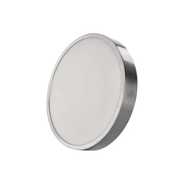 EMOS Lighting LED prisadené svietidlo, kruhové, strieborné, 28,5W, CCT