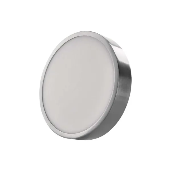 EMOS Lighting LED prisadené svietidlo, kruhové, strieborné, 21W, CCT
