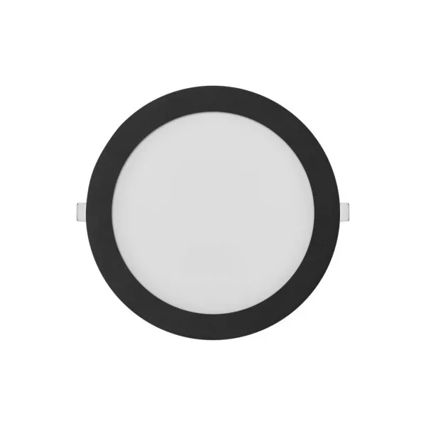 EMOS Lighting LED vstavané svietidlo NEXXO, kruhové, čierne, 18W, CCT