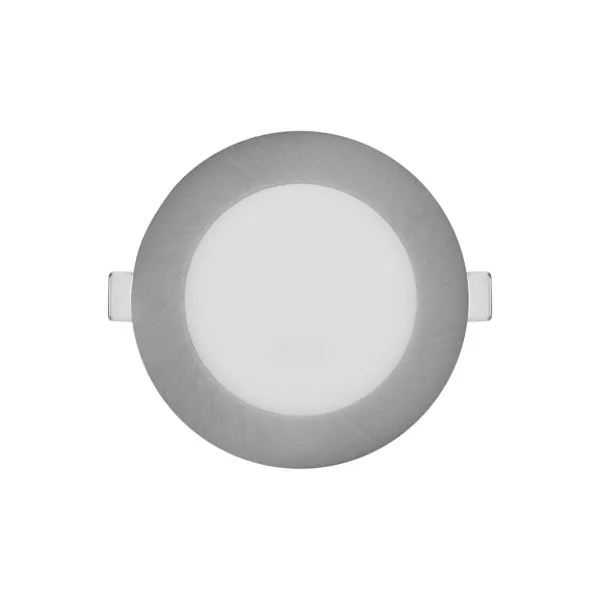 EMOS Lighting LED vstavané svietidlo NEXXO, kruhové, strieborné, 7W, CCT