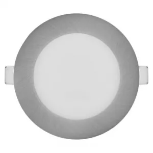 EMOS Lighting LED vstavané svietidlo NEXXO, kruhové, strieborné, 7W, CCT