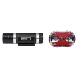 EMOS LED predné + zadné sviet. na bicykel P3920 na 5× AAA, 150 lm