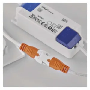 EMOS Lighting LED vstavané svietidlo NEXXO, štvorec, biely, 7W, teplá biela