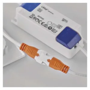 EMOS Lighting LED vstavané svietidlo NEXXO, štvorec, biely, 7W, neutrálna biela