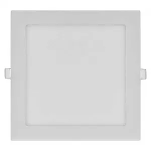EMOS Lighting LED vstavané svietidlo NEXXO, štvorec, biely, 18W, teplá biela