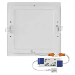 EMOS Lighting LED vstavané svietidlo NEXXO, štvorec, biely, 18W, teplá biela