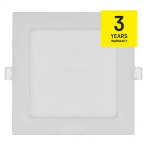 EMOS Lighting LED vstavané svietidlo NEXXO, štvorec, biely, 12W, teplá biela