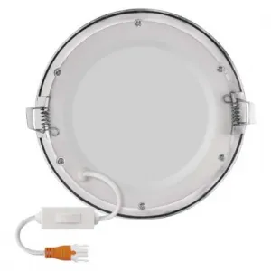 EMOS Lighting LED vstavané svietidlo NEXXO, kruhové, strieborné, 12W, CCT