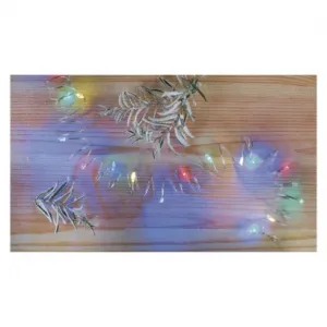 EMOS Lighting LED vianočná nano reťaz, 1,9 m, 2x AA, vnútorná, multicolor, časovač