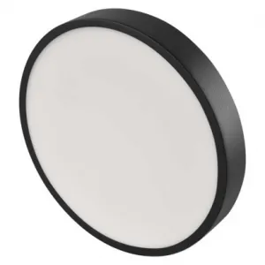 EMOS Lighting LED prisadené svietidlo, kruhové, čierne, 28,5W, CCT