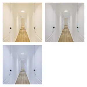 EMOS Lighting LED prisadené svietidlo, kruhové, biele, 21W, CCT