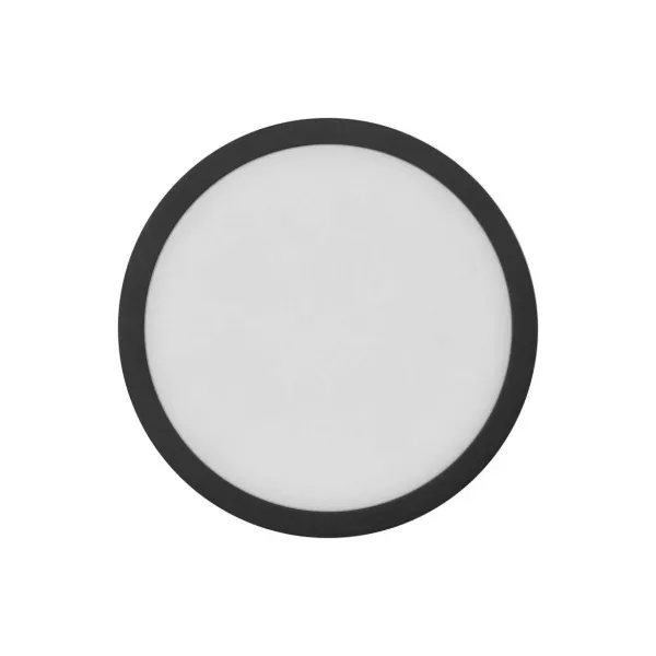 EMOS Lighting LED prisadené svietidlo, kruhové, čierne, 12,5W, CCT