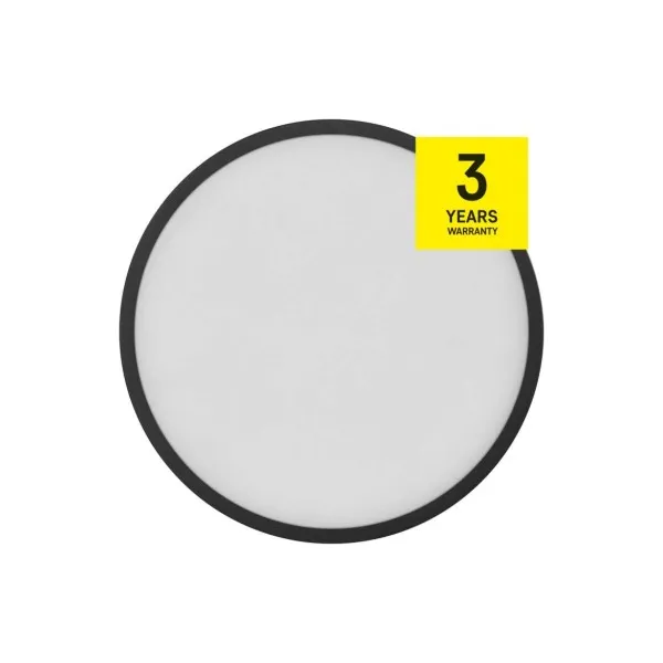 EMOS Lighting LED prisadené svietidlo, kruhové, čierne, 28,5W, CCT
