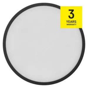 EMOS Lighting LED prisadené svietidlo, kruhové, čierne, 28,5W, CCT