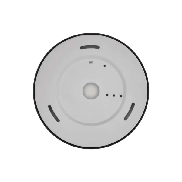 EMOS Lighting LED prisadené svietidlo, kruhové, čierne, 12,5W, CCT