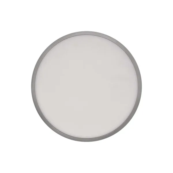 EMOS Lighting LED prisadené svietidlo, kruhové, strieborné, 28,5W, CCT