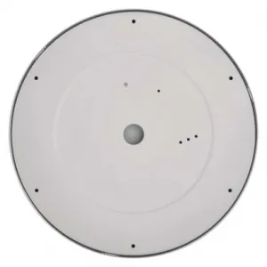 EMOS Lighting LED prisadené svietidlo, kruhové, strieborné, 28,5W, CCT