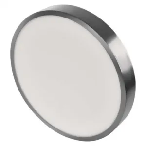 EMOS Lighting LED prisadené svietidlo, kruhové, strieborné, 28,5W, CCT