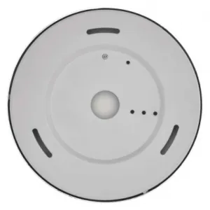 EMOS Lighting LED prisadené svietidlo, kruhové, strieborné, 12,5W, CCT