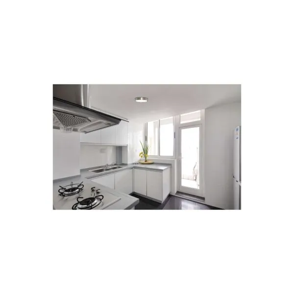 EMOS Lighting LED prisadené svietidlo, kruhové, strieborné, 28,5W, CCT