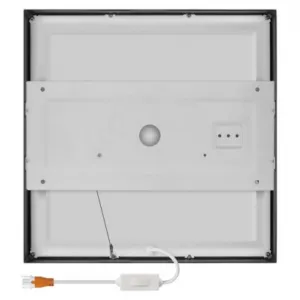EMOS Lighting LED prisadené svietidlo, štvorec, čierne, 28,5W, CCT