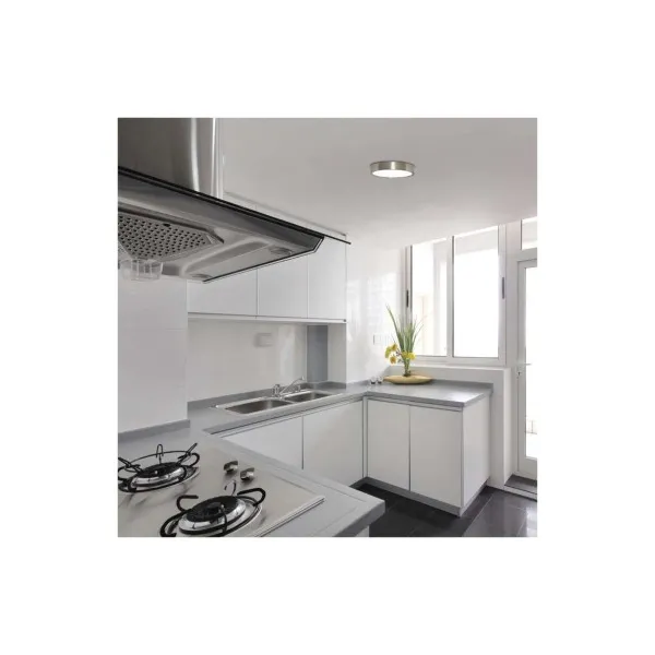 EMOS Lighting LED prisadené svietidlo, kruhové, strieborné, 28,5W, CCT