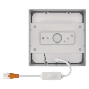 EMOS Lighting LED prisadené svietidlo, štvorec, biele, 7,6W, CCT