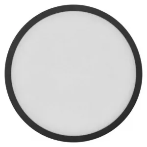 EMOS Lighting LED prisadené svietidlo, kruhové, čierne, 21W, CCT