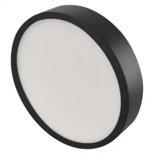 EMOS Lighting LED prisadené svietidlo, kruhové, čierne, 21W, CCT