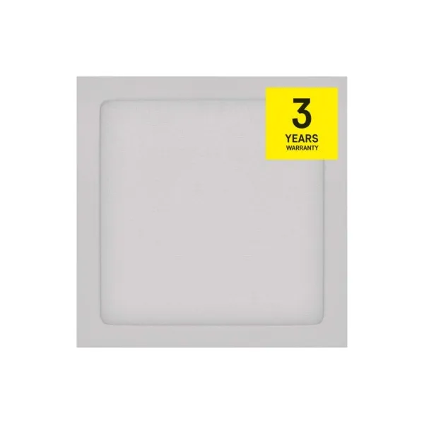 EMOS Lighting LED prisadené svietidlo, štvorec, biele, 7,6W, CCT
