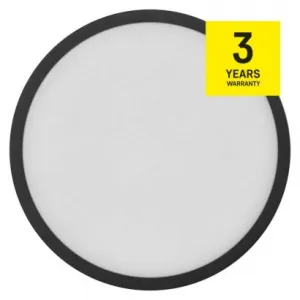 EMOS Lighting LED prisadené svietidlo, kruhové, čierne, 21W, CCT