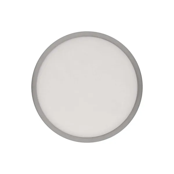 EMOS Lighting LED prisadené svietidlo, kruhové, strieborné, 21W, CCT