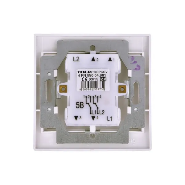 Tesla Stropkov Vypínač PRAKTIK 4FN58004.901C.5B B