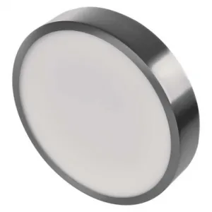EMOS Lighting LED prisadené svietidlo, kruhové, strieborné, 21W, CCT
