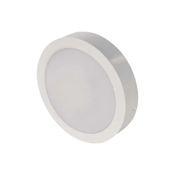 EMOS Lighting LED prisadené svietidlo RUBIC, kruhové, biele, 24W, neutrálna biela