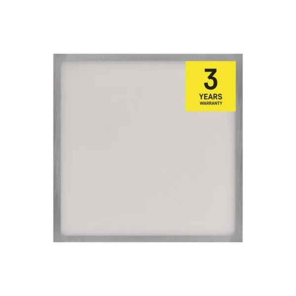 EMOS Lighting LED prisadené svietidlo, štvorec, strieborné, 28,5W, CCT