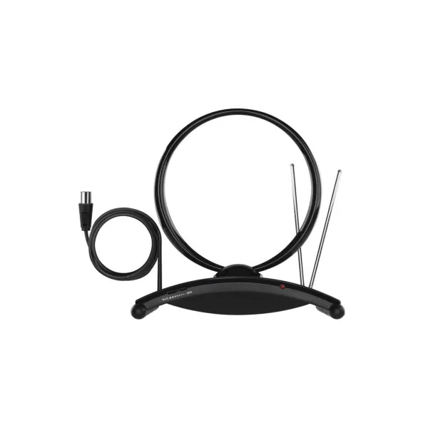 EMOS Anténa izbová CITY RING-C550, DVB-T2, DAB, FM, filter LTE/4G/5G