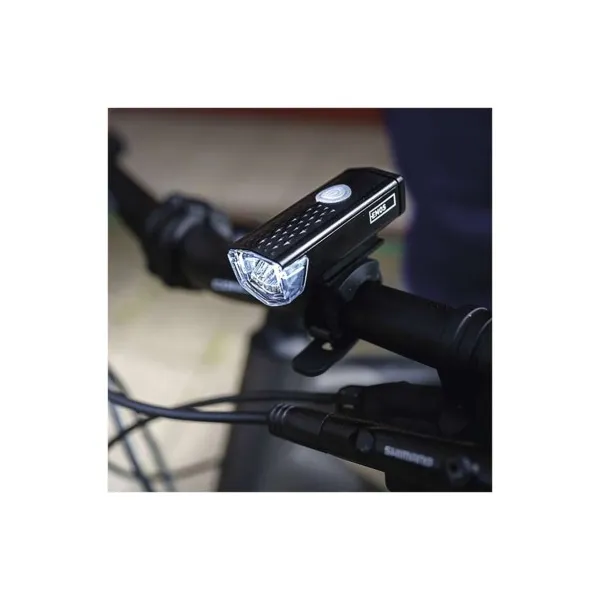 EMOS LED predné + zadné nabíjacie svietidlo na bicykel P3923, 90 lm