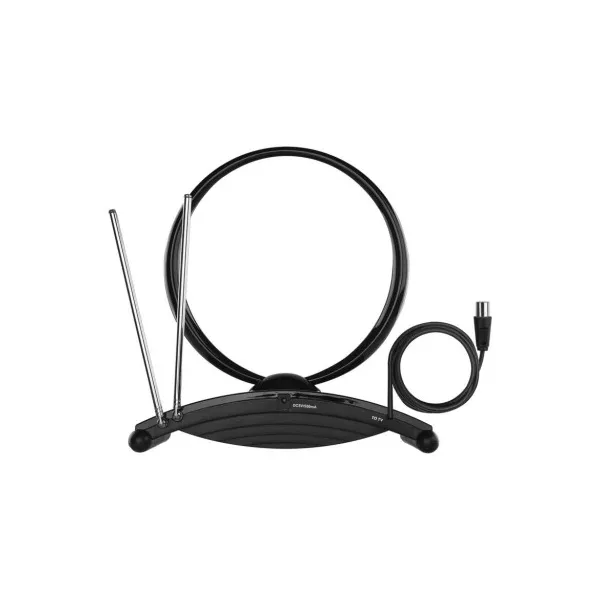 EMOS Anténa izbová CITY RING-C550, DVB-T2, DAB, FM, filter LTE/4G/5G