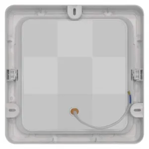EMOS Lighting LED prisadené svietidlo RUBIC, štvorcové, biele, 24W, neutrálna biela