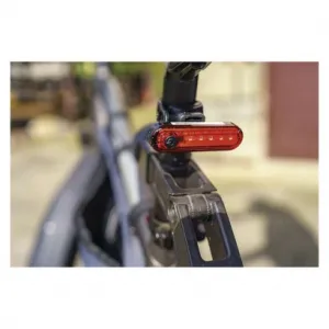 EMOS LED predné + zadné nabíjacie svietidlo na bicykel P3923, 90 lm