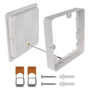 EMOS Lighting LED prisadené svietidlo RUBIC, štvorcové, biele, 24W, neutrálna biela