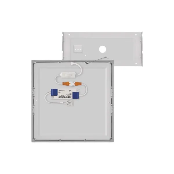EMOS Lighting LED prisadené svietidlo, štvorec, biele, 28,5W, CCT