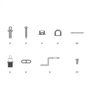 EMOS Lighting 6 laniek pre LED panel 120×30cm
