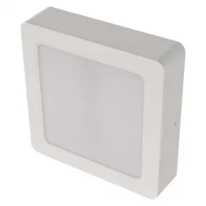 EMOS Lighting LED vstavané svietidlo RUBIC, štvorcové, biely, 18W, neutrálna biela