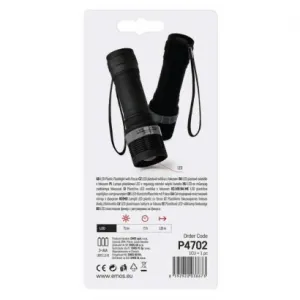 EMOS LED ručné svietidlo P4702, 75 lm, 3× AAA, fokus