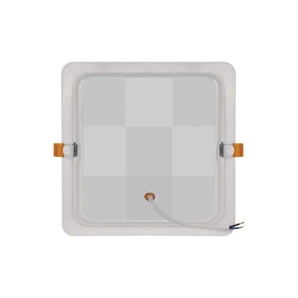 EMOS Lighting LED vstavané svietidlo RUBIC, štvorcové, biely, 24W, neutrálna biela