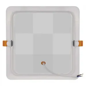 EMOS Lighting LED vstavané svietidlo RUBIC, štvorcové, biely, 24W, neutrálna biela