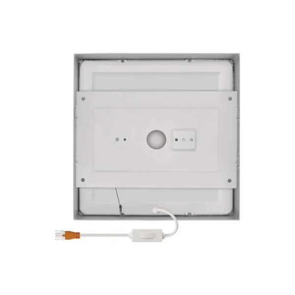EMOS Lighting LED prisadené svietidlo, štvorec, biele, 21W, CCT